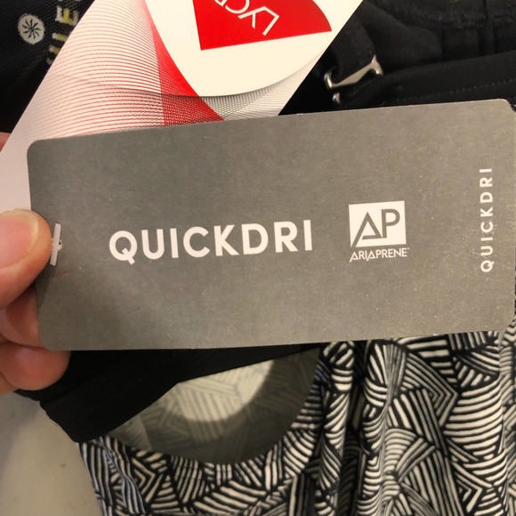 Athleta Black and White Swim Top - Picture 4 of 6